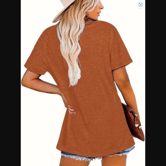 Hello Fall Pumpkin T-Shirt Size L, 8/10 NEW - Picture 2 of 3